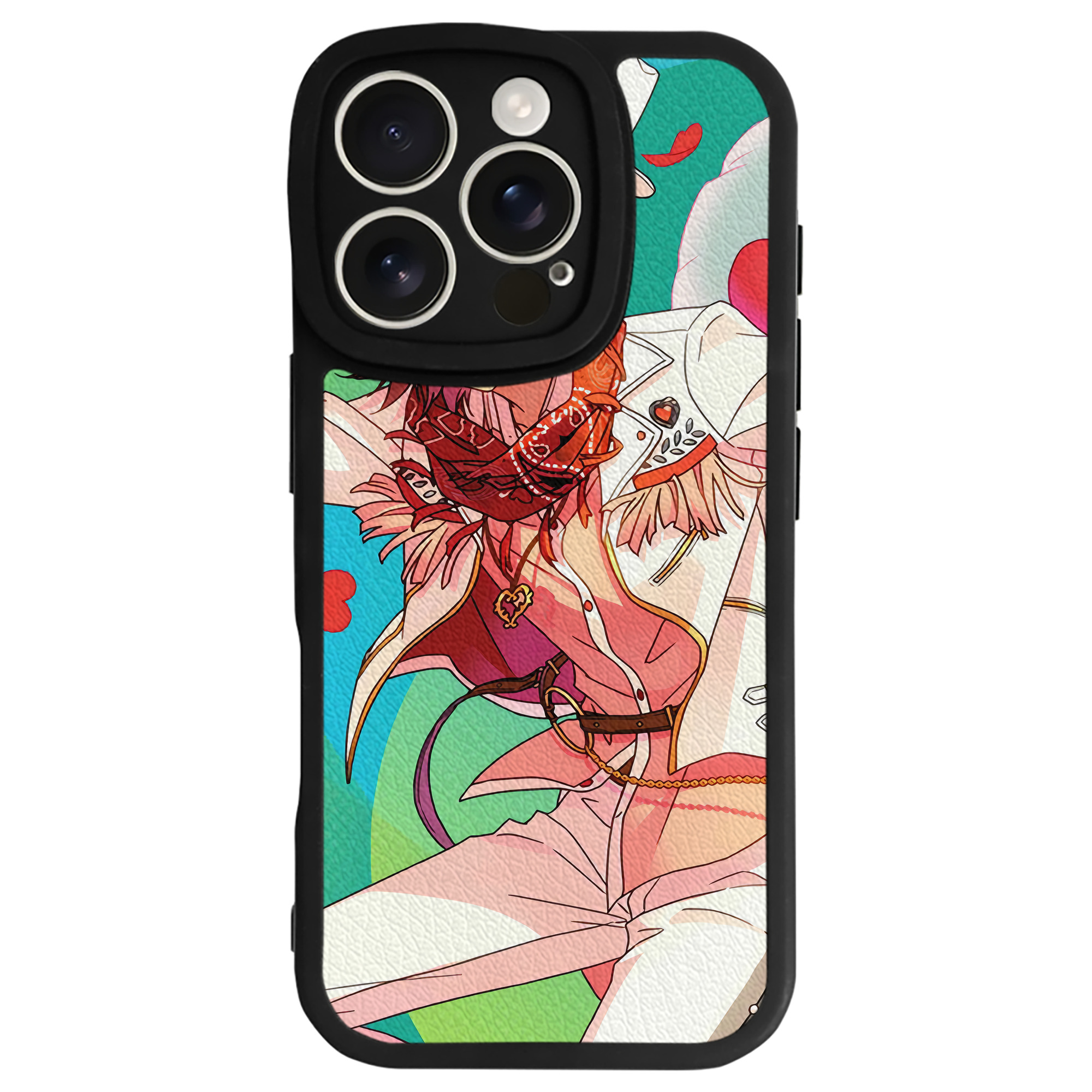 （画像用） あんさんぶるスターズ! Ensemble Stars 【iPhone 16シリーズ対応】シリコンスマホケース（レザー調） 材質：シリコン
